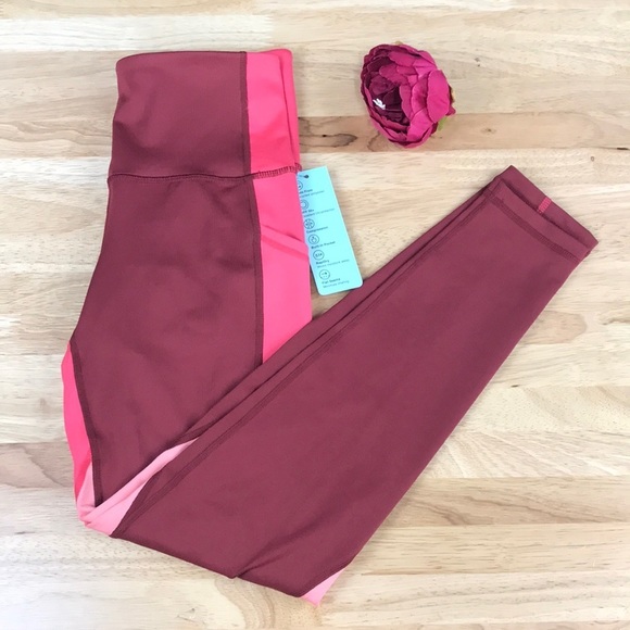 Ideology Women's Colorblock 7/8 Leggings - Picture 1 of 5